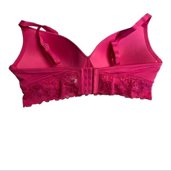 BLAKE & Co. Women’s Pink Lace Bra, Size 38C,nylon & spandex blend, New with tags - Picture 3 of 11